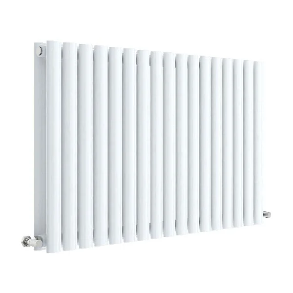 Hudson Reed Revive 600 X 992mm Horizontal Double Panel Radiator - Gloss White 4 Hudson Reed Revive 600 X 992mm Horizontal Double Panel Radiator - Gloss White - Image 2