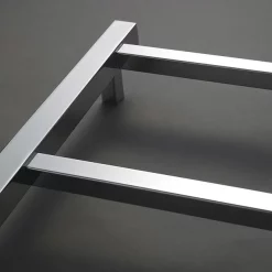 Hudson Reed Eton Designer Radiator 1200 X 450mm - Chrome -Victorian Plumbing shop hl375 d1