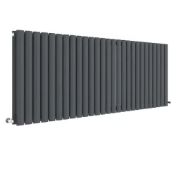Hudson Reed Revive 600 X 1572mm Horizontal Double Panel Radiator - Anthracite 5 Hudson Reed Revive 600 X 1572mm Horizontal Double Panel Radiator - Anthracite -Victorian Plumbing shop hla42d l