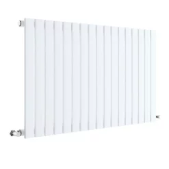 Hudson Reed Sloane 600 X 992mm Horizontal Single Panel Radiator - Satin White -Victorian Plumbing shop hlw56 l