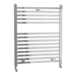 Victorian Plumbing Lindley Straight Heated Towel Rail - W500 X H690mm - Chrome