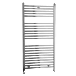 Victorian Plumbing Lindley Straight Heated Towel Rail - W500 X H1110mm - Chrome