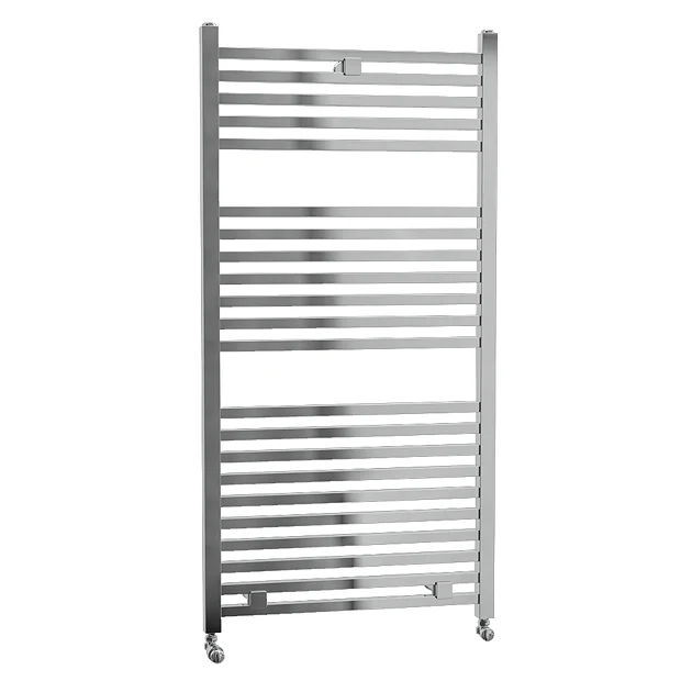 Victorian Plumbing Lindley Straight Heated Towel Rail - W500 X H1110mm - Chrome 3 Victorian Plumbing Lindley Straight Heated Towel Rail - W500 X H1110mm - Chrome