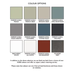 Hurlingham Bath Hurlingham Banburgh Large Cast Iron Roll Top Bath (1825x780mm) With Feet