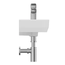Ideal Standard I.Life S 450mm Wall Hung Right Hand 1TH Washbasin + Chrome Bottle Trap -Victorian Plumbing shop isil45wh d2
