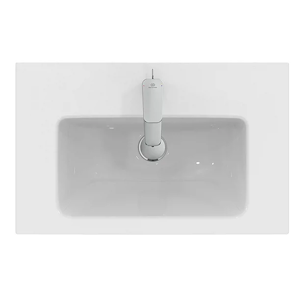 Ideal Standard I.Life S 1TH Wall Hung Basin + Chrome Bottle Trap 5 Ideal Standard I.Life S 1TH Wall Hung Basin + Chrome Bottle Trap - Image 3