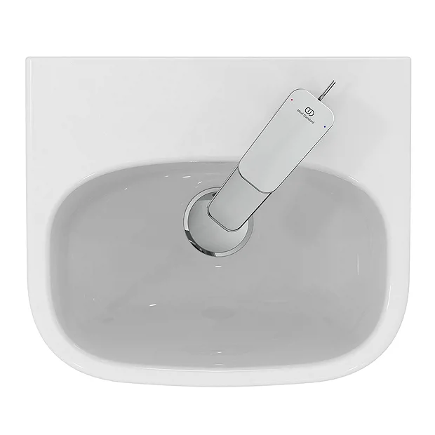 Ideal Standard I.Life A 350mm 1TH Handrinse Basin + Semi Pedestal 3 Ideal Standard I.Life A 350mm 1TH Handrinse Basin + Semi Pedestal