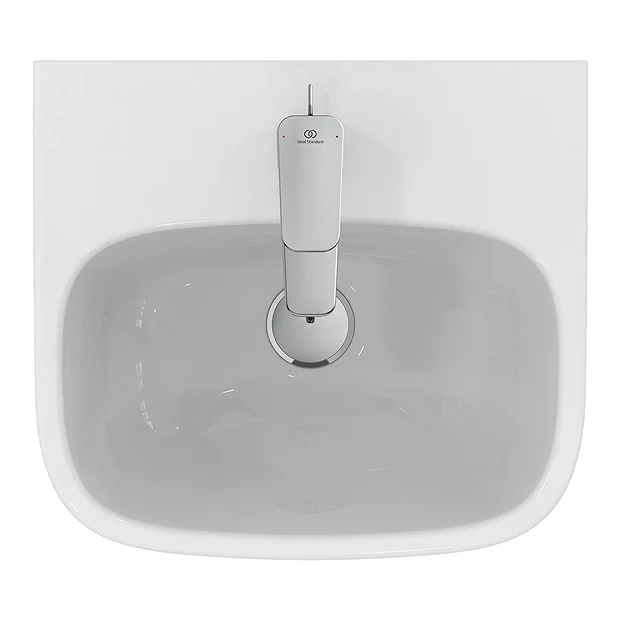 Ideal Standard I.Life A 400mm 1TH Handrinse Basin + Semi Pedestal 5 Ideal Standard I.Life A 400mm 1TH Handrinse Basin + Semi Pedestal - Image 3