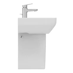Ideal Standard I.Life A 400mm 1TH Handrinse Basin + Semi Pedestal 10 Ideal Standard I.Life A 400mm 1TH Handrinse Basin + Semi Pedestal -Victorian Plumbing shop isila40sp d2