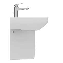 Ideal Standard I.Life A 1TH Washbasin + Semi Pedestal -Victorian Plumbing shop isila55sp d2