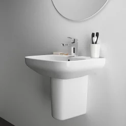 Ideal Standard I.Life A 1TH Washbasin + Semi Pedestal