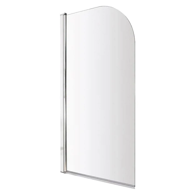 Arezz J-Shaped Shower Bath (1700mm With Screen + Curved Panel) 5 Arezz J-Shaped Shower Bath (1700mm With Screen + Curved Panel) - Image 3