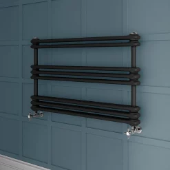 Keswick 1000 X 612 Cast Iron Style Traditional Anthracite Towel Rail -Victorian Plumbing shop kesant610nd1