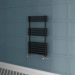 Keswick 500 X 832 Cast Iron Style Traditional Anthracite Towel Rail 7 Keswick 500 X 832 Cast Iron Style Traditional Anthracite Towel Rail -Victorian Plumbing shop kesant85 d1