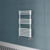 Keswick 500 X 832 Cast Iron Style Traditional White Towel Rail -Victorian Plumbing shop keswht85 d1