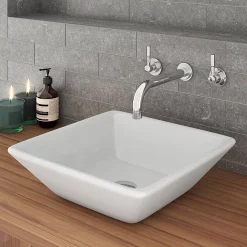 Victorian Plumbing Lazio Counter Top Basin + Wall Mounted Basin Mixer Tap 7 Victorian Plumbing Lazio Counter Top Basin + Wall Mounted Basin Mixer Tap -Victorian Plumbing shop laziocountertopbasinincwallmountedbasinmixertapl