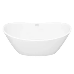 Victorian Plumbing Sofia 1700 X 800mm Modern Double Ended Freestanding Bath -Victorian Plumbing shop lbt17w n d4