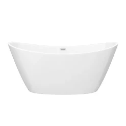 Victorian Plumbing Sofia 1700 X 800mm Modern Double Ended Freestanding Bath -Victorian Plumbing shop lbt17w n t1