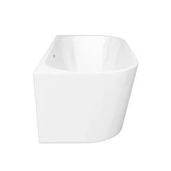 Victorian Plumbing Apollo Back To Wall Modern Curved Bath (1700 X 800mm) -Victorian Plumbing shop lbt40w n d3