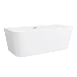 Victorian Plumbing Orion Back To Wall Modern Square Bath (1700 X 735mm) 9 Victorian Plumbing Orion Back To Wall Modern Square Bath (1700 X 735mm) -Victorian Plumbing shop lbt41wnd1