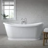 Old London Greenwich 1740 X 800mm Double Ended Slipper Freestanding Bath 1 Old London Greenwich 1740 X 800mm Double Ended Slipper Freestanding Bath -Victorian Plumbing shop ldb002 d3