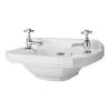 Old London - Richmond 515 X 300mm 2TH Cloakroom Basin 1 Old London - Richmond 515 X 300mm 2TH Cloakroom Basin -Victorian Plumbing shop ldc829 l1