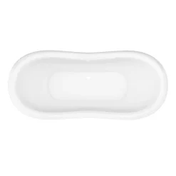 Victorian Plumbing Earl 1750 Double Ended Roll Top Slipper Bath + Matt Black Leg Set 12 Victorian Plumbing Earl 1750 Double Ended Roll Top Slipper Bath + Matt Black Leg Set -Victorian Plumbing shop mbearl1750b n d3