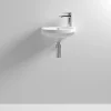 Milton Accessible Bathroom Milton 350 X 280 Wall Hung Compact Basin (1 Tap Hole) -Victorian Plumbing shop mcb351thd1