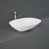 RAK Ceramic RAK Morning 540 X 380mm 0TH Oval Counter Top Basin -Victorian Plumbing shop morct5400awha l