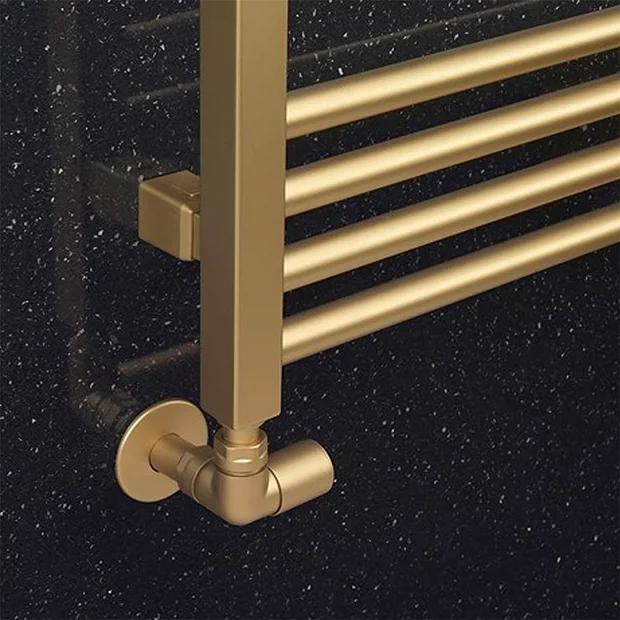 Crosswater MPRO 480 X 1140mm Heated Towel Rail - Brushed Brass Effect 5 Crosswater MPRO 480 X 1140mm Heated Towel Rail - Brushed Brass Effect - Image 3
