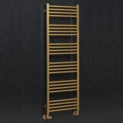 Crosswater MPRO 480 X 1380mm Heated Towel Rail - Brushed Brass Effect