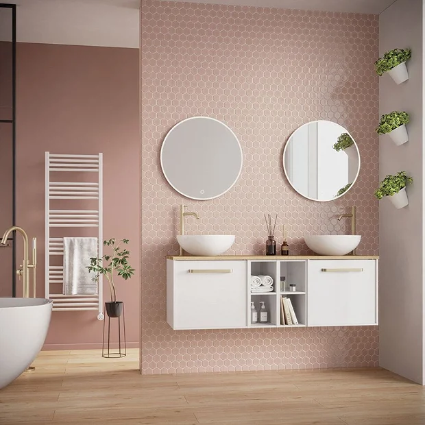 Crosswater MPRO 480 X 1380mm Electric Only Towel Rail - Matt White 3 Crosswater MPRO 480 X 1380mm Electric Only Towel Rail - Matt White