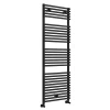 Monza Bathroom Monza Matt Black 1450 X 500 Round Bar Heated Towel Rail 1 Monza Bathroom Monza Matt Black 1450 X 500 Round Bar Heated Towel Rail -Victorian Plumbing shop mz15mbdetail02