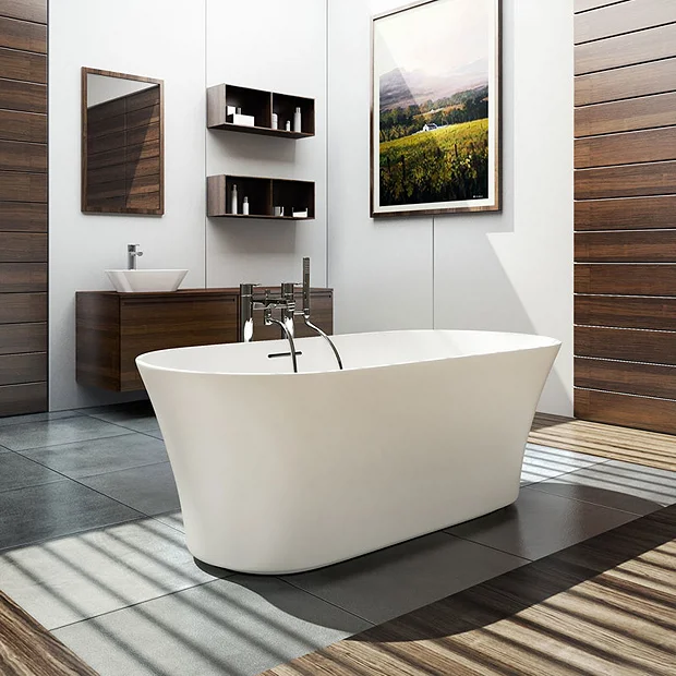 Clearwater Bath Clearwater - Armonia Natural Stone Bath - 1550 X 750mm 4 Clearwater Bath Clearwater - Armonia Natural Stone Bath - 1550 X 750mm - Image 2