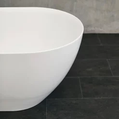 Crosswater MPRO Petite Stone Gloss Freestanding Bath (1500 X 800mm) -Victorian Plumbing shop n1acscw d1 1