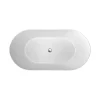 Crosswater MPRO Petite Stone Gloss Freestanding Bath (1500 X 800mm) -Victorian Plumbing shop n1acscw d3 1