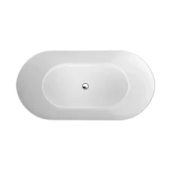 Crosswater MPRO Petite Stone Gloss Freestanding Bath (1500 X 800mm)