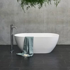 Clearwater Bath Clearwater Formoso Grande 1690 X 800mm ClearStone Matt White Bath 6 Clearwater Bath Clearwater Formoso Grande 1690 X 800mm ClearStone Matt White Bath -Victorian Plumbing shop n2acsm l