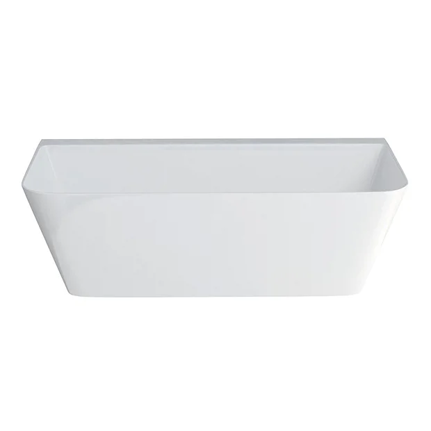 Clearwater Bath Clearwater Patinato Clear Stone Gloss White Back To Wall Bath - 1690 X 800 3 Clearwater Bath Clearwater Patinato Clear Stone Gloss White Back To Wall Bath - 1690 X 800