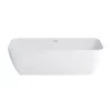 Clearwater Bath Clearwater Vicenza Piccolo Natural Stone Hand Polished White Bath - 1600 X 750mm 2 Clearwater Bath Clearwater Vicenza Piccolo Natural Stone Hand Polished White Bath - 1600 X 750mm -Victorian Plumbing shop n6d d1