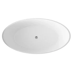 Hudson Reed Grace L1500 X W760mm Round Freestanding Bath