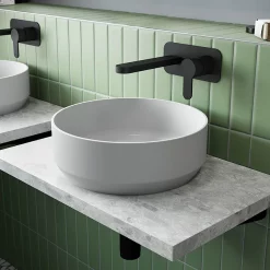Hudson Reed Round 350mm Countertop Vessel Basin