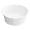 Nuie Round 360mm Sit-On Countertop Vessel Basin