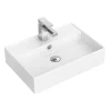 Hudson Reed Rectangular 500 X 350mm Countertop Vessel Basin 1 Hudson Reed Rectangular 500 X 350mm Countertop Vessel Basin -Victorian Plumbing shop nbv178nl