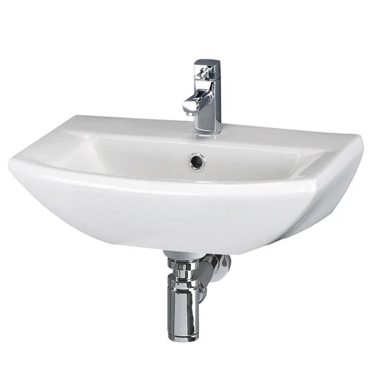 Nuie Asselby Wall Hung Cloakroom Basin (500 X 375mm) 4 Nuie Asselby Wall Hung Cloakroom Basin (500 X 375mm) - Image 2