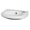 Victorian Plumbing Wave Modern Cloakroom Basin (1TH - 350mm) -Victorian Plumbing shop ncu832l