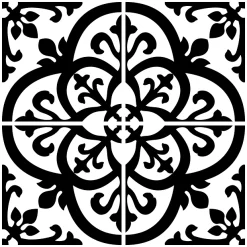 Fine Decor Wallpap Avignon Peel & Stick Backsplash Tiles - Pack Of 4 -Victorian Plumbing shop nh2956 d3