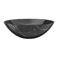 Victorian Plumbing Nero Margiua 430mm Round Marble Basin 0TH