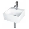 RAK Ceramic RAK - Nova Mini Square 1 Tap Hole Basin -Victorian Plumbing shop nova30l