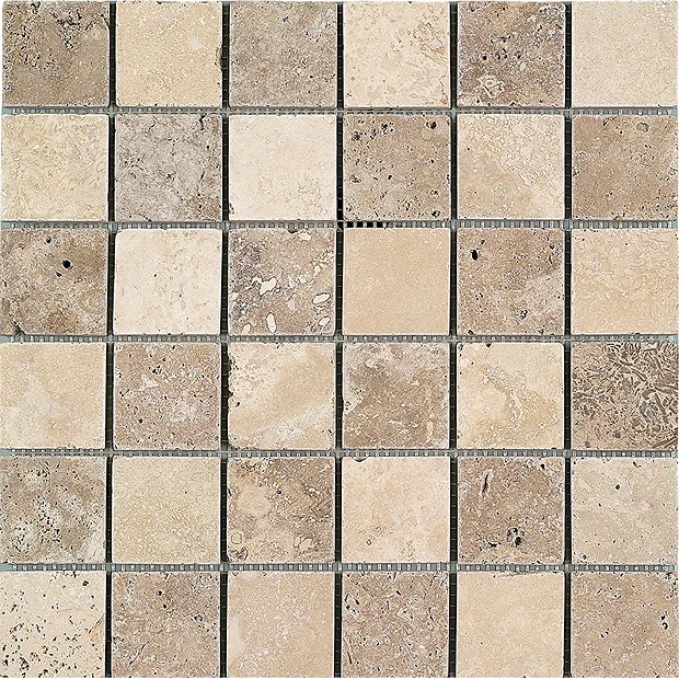 Victorian Plumbing Nova Stone Mosaic Tile Sheet - 305 X 305mm 3 Victorian Plumbing Nova Stone Mosaic Tile Sheet - 305 X 305mm